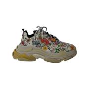 Gucci Vintage Pre-owned Bomull sneakers Multicolor, Dam
