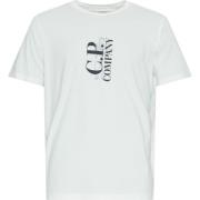 C.p. Company Casual Bomull T-shirt White, Herr