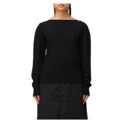 Twinset Fashionable Sweater Line Black, Dam