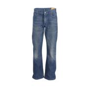 Gucci Vintage Pre-owned Bomull jeans Blue, Herr