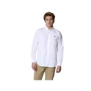 U.s. Polo Assn. Bomullspoplin Skjorta White, Herr