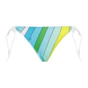 Emilio Pucci Turchese Lime Bikini Trosor Multicolor, Dam