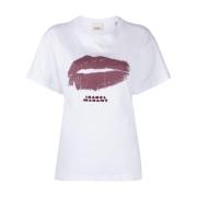Isabel Marant Vita T-shirts och Polos White, Dam