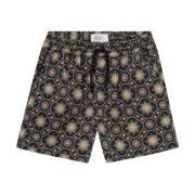 Les Deux Tapestry Casual Shorts Multicolor, Herr