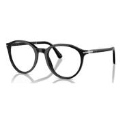 Persol Black Eyewear Frames 0PO 3353V Black, Unisex