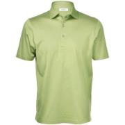 Gran Sasso Polo Shirts Green, Herr