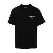 Carhartt Wip Grafisk Tryck T-shirt Black, Herr