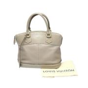Louis Vuitton Vintage Pre-owned Laeder handvskor Gray, Dam