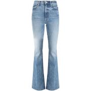 Mother Flared Jeans Blue, Dam