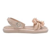 Liu Jo Rosa Spets Platta Skor Ss22 Beige, Dam