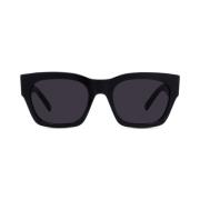 Givenchy Stiliga solglasögon i svart och grå Black, Unisex