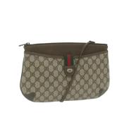 Gucci Vintage Pre-owned Canvas gucci-vskor Beige, Dam