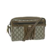 Gucci Vintage Pre-owned Canvas gucci-vskor Beige, Dam