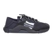 Dolce & Gabbana Svarta Slip-On Sneakers Ss24 Black, Herr