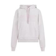 Off White Rosa Lila Huvtröja Sweatshirt Multicolor, Dam