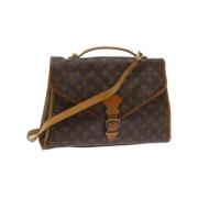 Louis Vuitton Vintage Pre-owned Canvas handvskor Brown, Dam