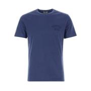 Woolrich Snygga T-shirts för Män och Kvinnor Blue, Herr