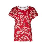 Liu Jo Casual T-shirt för kvinnor Red, Dam