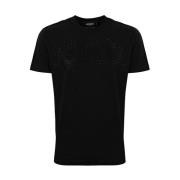 Dsquared2 Stiliga T-shirts för Män och Kvinnor Black, Herr