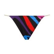 Emilio Pucci Multifärgad Badkläder Bikini Trosor Multicolor, Dam