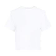 Isabel Marant Vit Bomull Zelitos T-shirt White, Dam