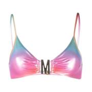 Moschino Multifärgad Havskläder Bikini Topp Multicolor, Dam
