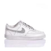 Nike Handgjorda Silver Sneakers för Kvinnor Gray, Dam