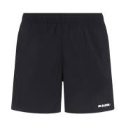 Jil Sander Svart Badbyxor Kort Boxer Black, Herr