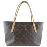 Louis Vuitton Vintage Pre-owned Canvas totevskor Brown, Dam