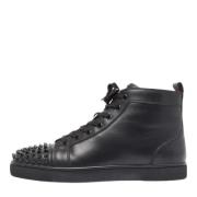 Christian Louboutin Pre-owned Pre-owned Laeder sneakers Black, Herr