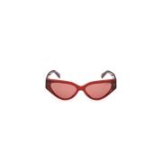 Emilio Pucci Stiliga solglasögon för kvinnor Red, Unisex