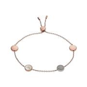 Emporio Armani Signature Armband i Roséguld Multicolor, Dam