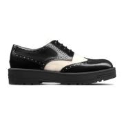 Dior Svarta Läder Loafer Skor Ss22 Black, Dam