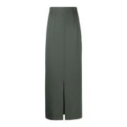 Max Mara Easywear Kjolar Duccio Kollektion Green, Dam