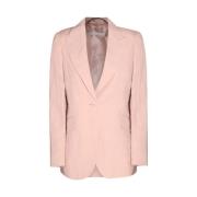 Stella McCartney Ljusa Rosa Jackor - Naturlig Stil Pink, Dam