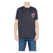 Tommy Jeans Regenerative Cotton Street T-Shirt Black, Herr