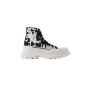 Alexander McQueen Pre-owned Pre-owned Laeder sneakers Multicolor, Dam