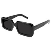 Saint Laurent Svart/Grå Solglasögon SL 534 Sunrise Black, Unisex