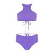 The Attico Stretch Lila Bikini Purple, Dam