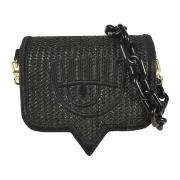 Chiara Ferragni Collection Stiliga svarta väskor Black, Dam