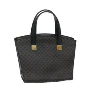 Celine Vintage Pre-owned Canvas handvskor Black, Dam