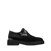 Clarks Laced Shoes Black, Dam
