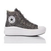 Converse Handgjorda Svarta Sneakers för Kvinnor Multicolor, Dam