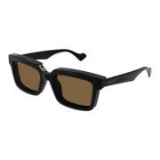 Gucci Gg1543S 004 Sunglasses Black, Herr