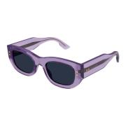 Gucci Violet/Blue Solglasögon Gg1215S Purple, Dam