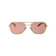 Prada Stiliga solglasögon med unik design Pink, Dam