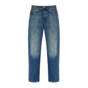 Alexander McQueen Jeans med logotyp Blue, Herr