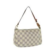 Louis Vuitton Vintage Pre-owned Canvas louis-vuitton-vskor Beige, Dam