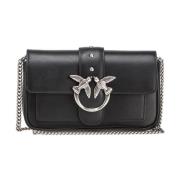 Pinko Cross Body Bags Black, Dam