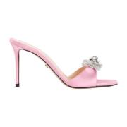 Mach & Mach Heeled Mules Pink, Dam